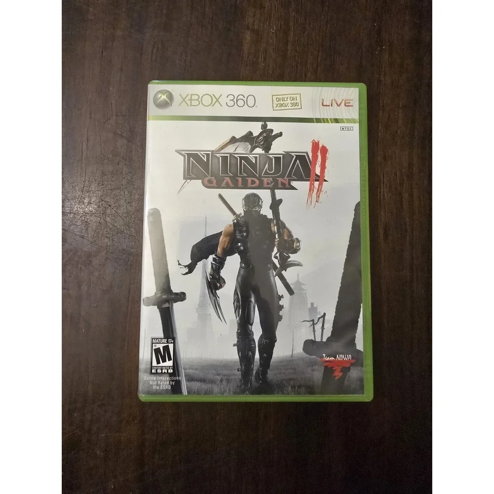 Ninja Gaiden II Xbox 360 COMPLETE Manual Case Game TESTED‎
